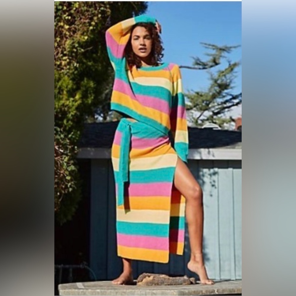 Free People Striped Set szS
